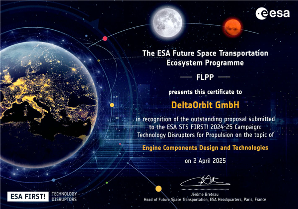 AENIUM achieves ESA Contract for the development of InSpace-Propulsion ...