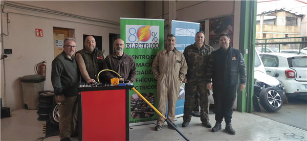Formación con el Ejercito de Tierra