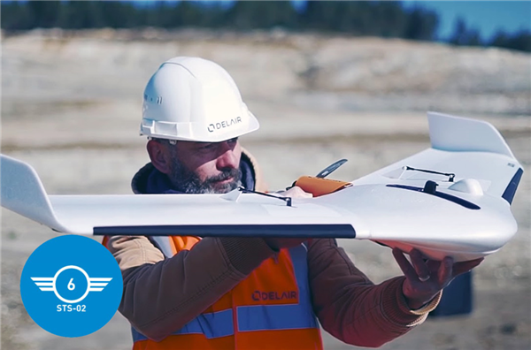 Drones con certificación C6: ACRE Distribuye el innovador UX11 de Delair para vuelos en escenarios STS-02